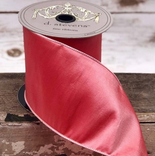 Simply Taffeta Pink Coral Ribbon