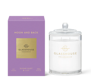 Glasshouse Moon and Back Candle (13.4oz)