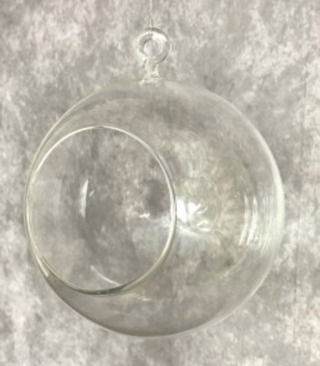 Glass Tea Light Holder 8x7x7"