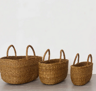Oval Gathering Basket Harvest