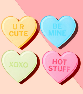 Conversation Hearts Coasters