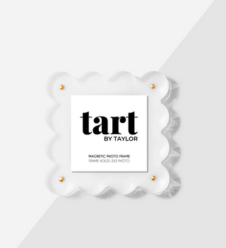 White Mini Acrylic Picture Frame