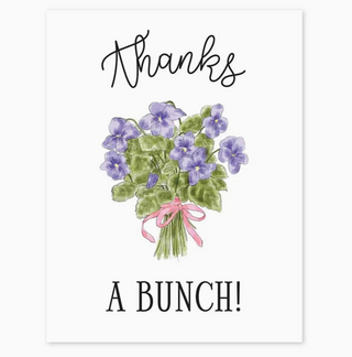 Thanks A Bunch Greeting Card