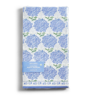 Hydrangea 3-Ply Paper Dinner Napkin / Guest Towel (includes 20 napkins) - Paper