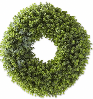 24 Inch Real Touch Eucalyptus Wreath