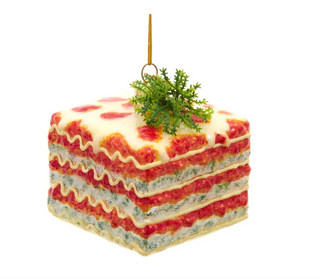 Noble Gems™ Lasagna Glass Ornament