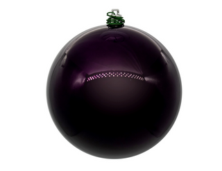 Vickerman Plum Pearl UV Drilled Ball 6"