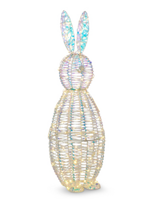 36.5" LIGHTED BUNNY