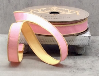 Light Pink/Yellow 1" x 25 yards