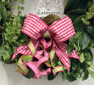 16" Pink & Lime Bow
