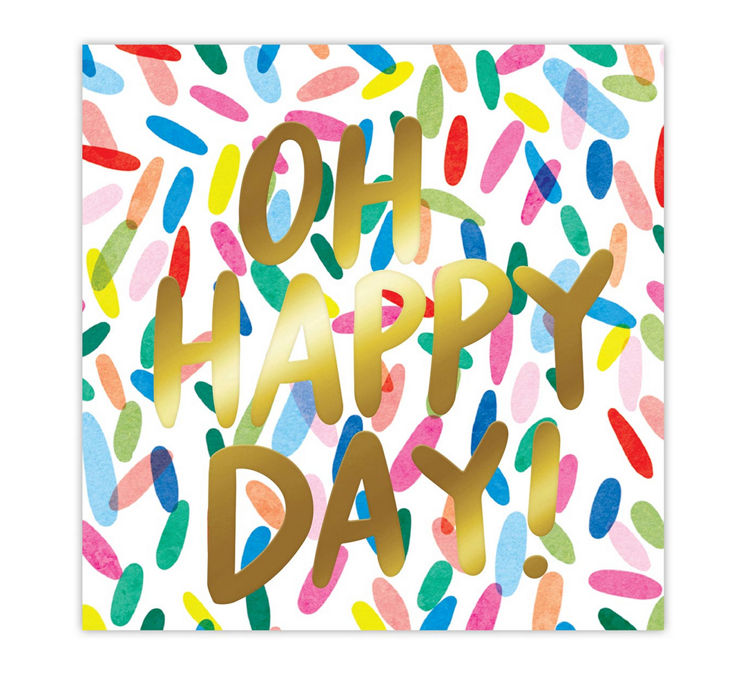 Beverage Napkins - Oh Happy Day