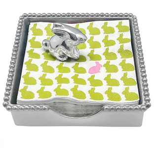 Beaded Napkin Box Set