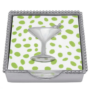 Beaded Napkin Box Set