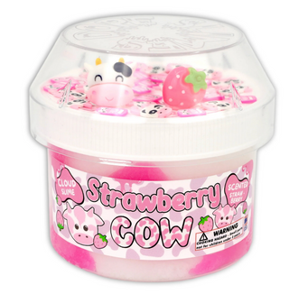 Strawberry Cow Cloud Slime