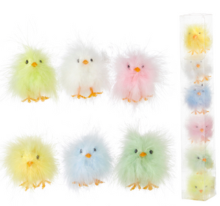 Box of Assorted Fluffy Chicks