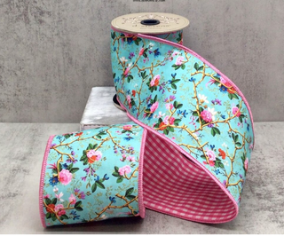 5" Mix Floral Ribbon