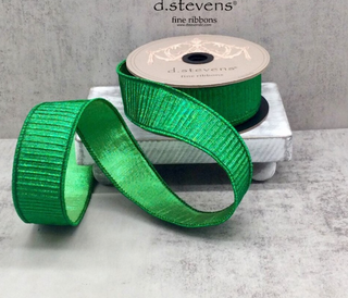 1.5" Green Lame Ribbon