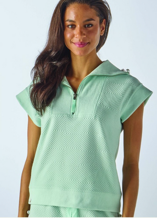 Quilted Quarter Zip