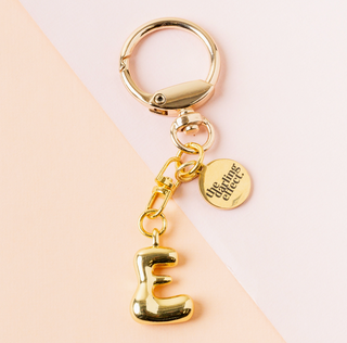 Bubble Letter Keychain Bag Charm