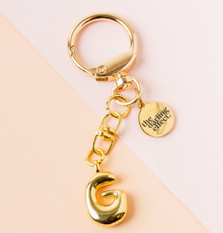 Bubble Letter Keychain Bag Charm