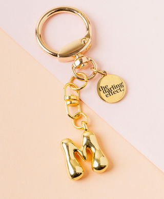 Bubble Letter Keychain Bag Charm
