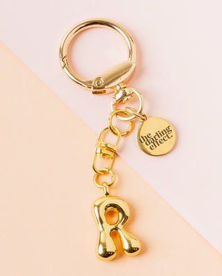 Bubble Letter Keychain Bag Charm