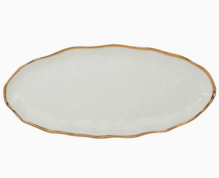 Regency Gold Oval Fish Platter