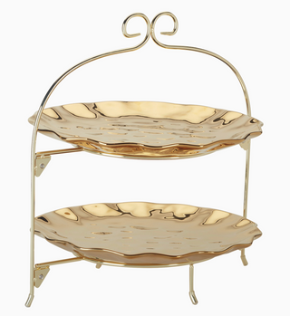 Gold Coast 2 Tier Rack with 11in Plates