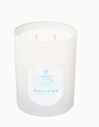 Poolside - Large 2 wick Candle