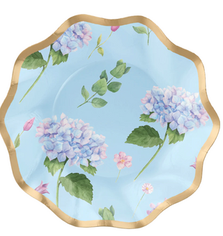 Appetizer/Dessert Bowl Hydrangea Foil