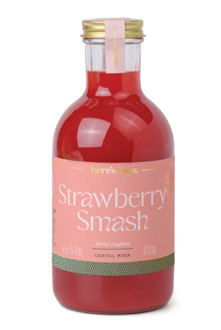 Strawberry Smash CRAFTED COCKTAIL MIXER