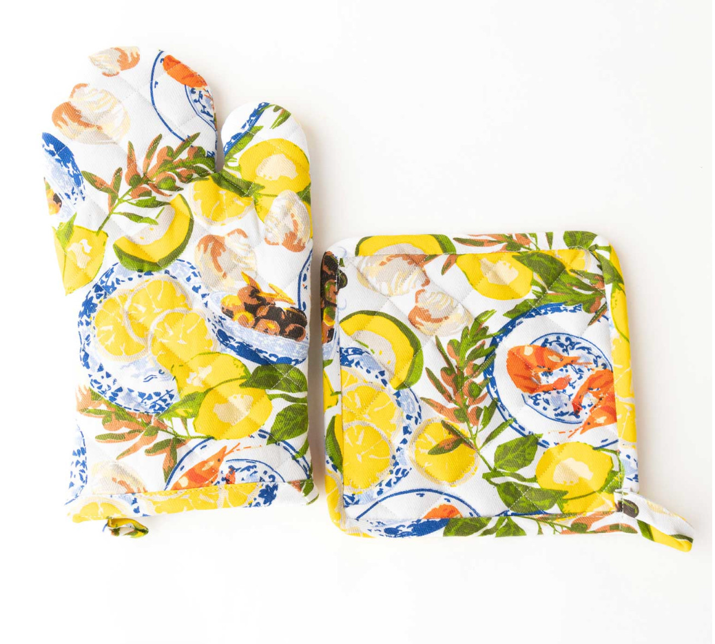 Oven Mitt and Pot Holder Set - Thumbnail 2