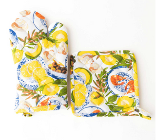 Oven Mitt and Pot Holder Set
