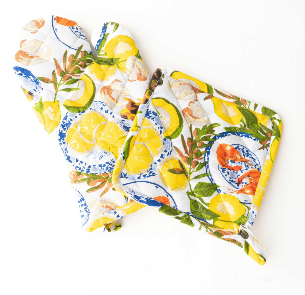 Oven Mitt and Pot Holder Set