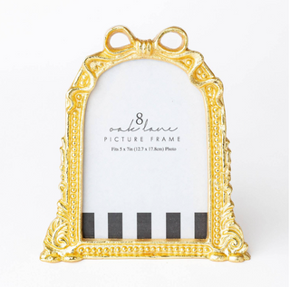 Gold Ribbon 5x7 Picture Frame
