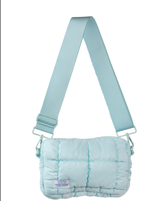 Puffer Crossbody Hobo Bag