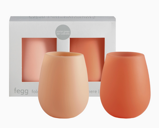 Silicone Unbreakable Glasses- Set of 2