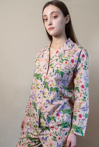 Garden Groove Rose | Long Sleeve Pajama set