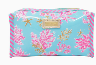 Pencil Pouch, Royal Coral