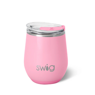 Shimmer Bubblegum Stemless Wine 12oz