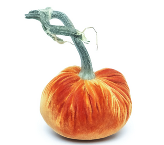 Persimmon Silk Velvet Pumpkin