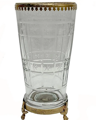 Etched Vanity Vase