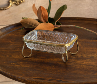 Antique Gold Soap Dish