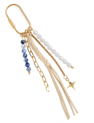 Tassel Bag Charm and Key Ring