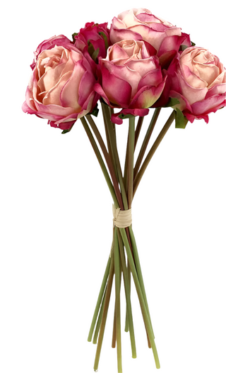 Dried Pink Rose Bouquet
