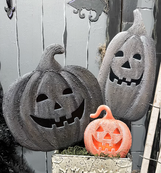 Terracotta Jack O Lanterns