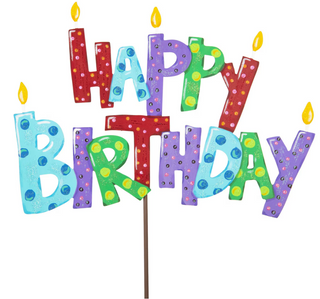 Happy Birthday Sign