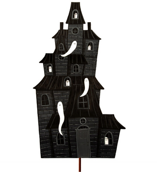 Haunted House Large Yard Sign