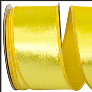 Velvet Plush Deluxe Everyday Wired Edge Ribbon