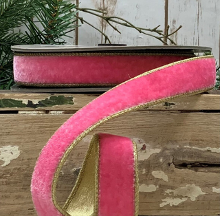 Pink Lemonade Lush Velvet Gold Back
